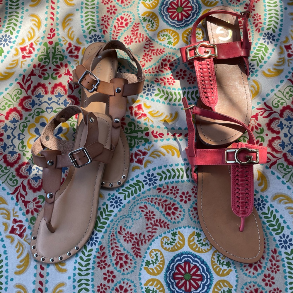 Guess & Madden girl sandals